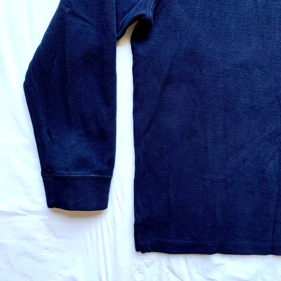 Ralph Lauren Polo Sweater Mens XL Blue 1/4 Zip Mock Pullover Golf Classic Casual - Picture 7 of 12